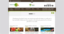 Desktop Screenshot of chanchamayoinnhotel.com